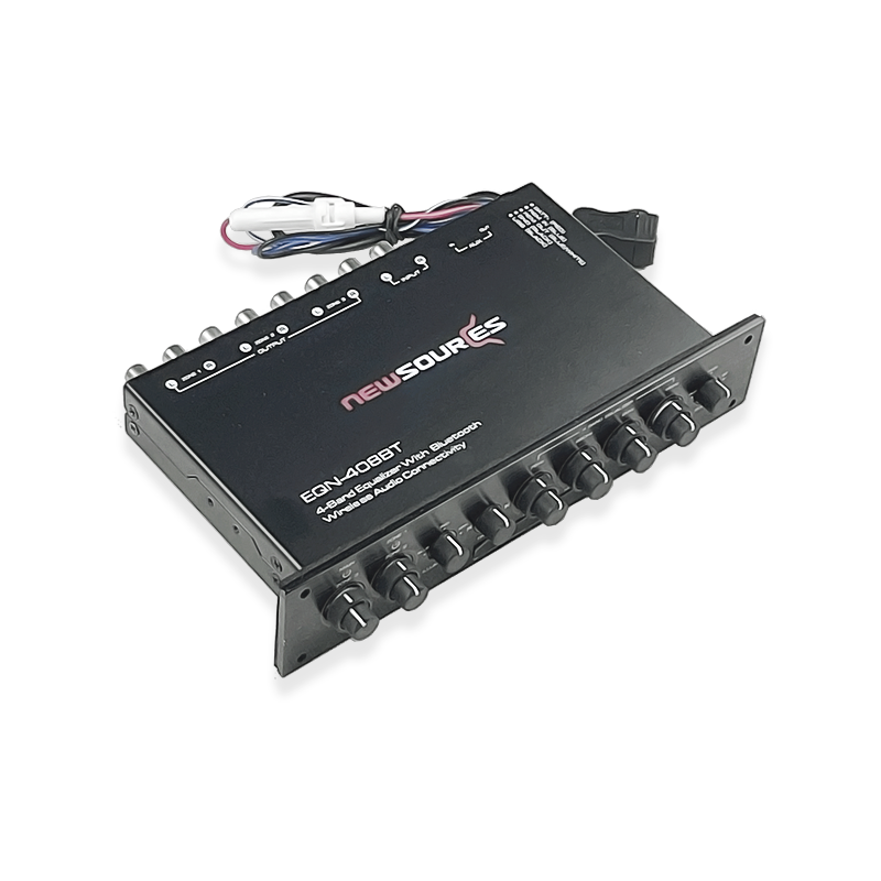 4 Bands Parametric Equalizer with Bluetooth Receiver