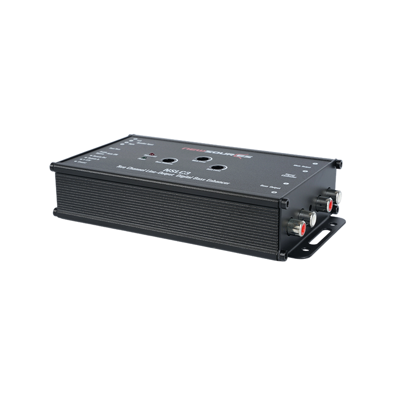 2 CH Hi-Low Level Converter with Digital Bass Enhancer