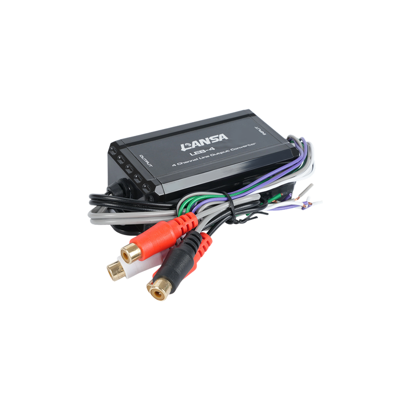 4 Channel Line Output Converter RCA Output